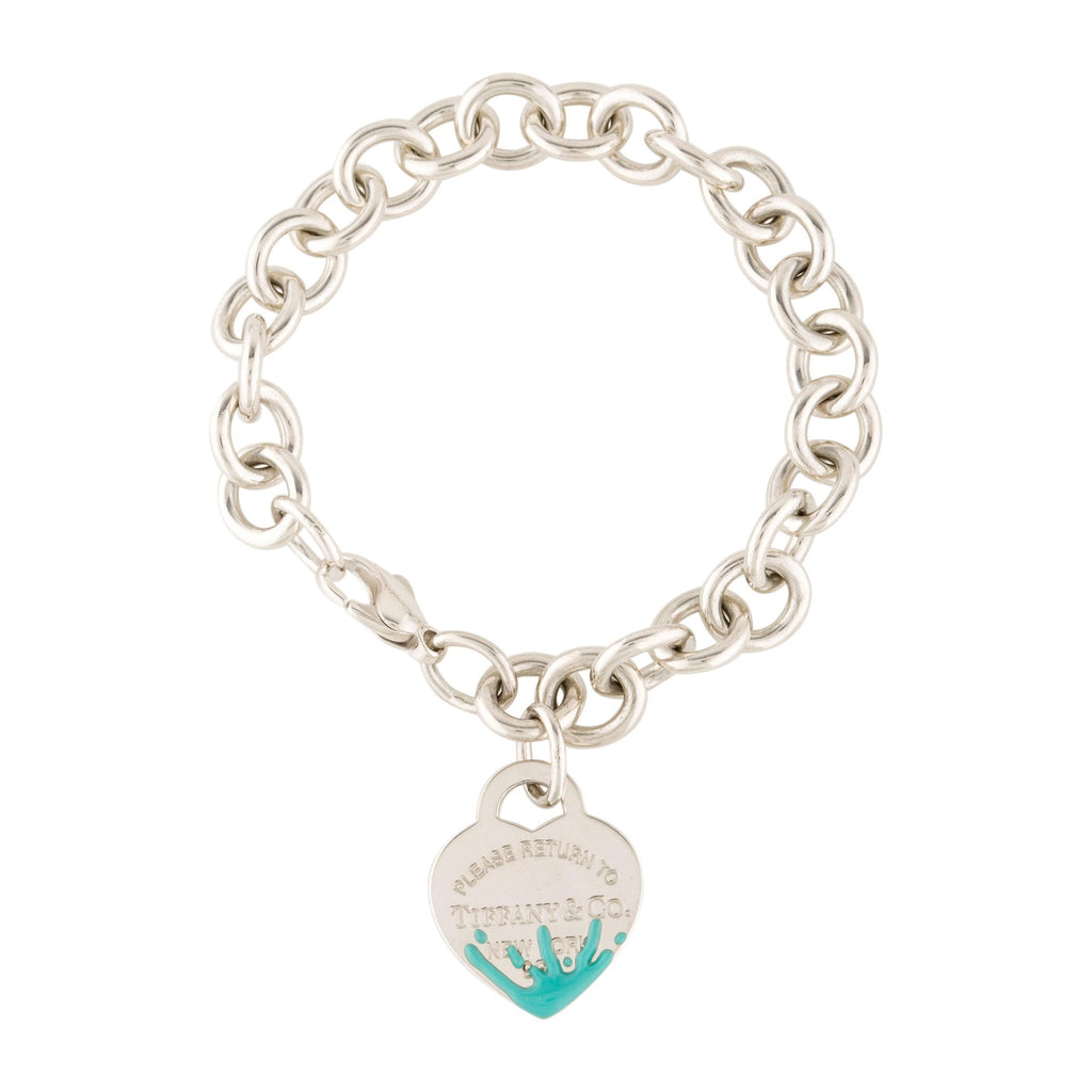 Tiffany Heart Tag 18K Gold Bracelet