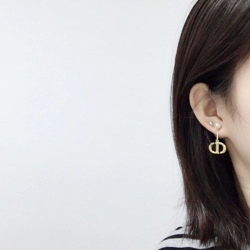 Tribales Pearl 18K Gold Earrings
