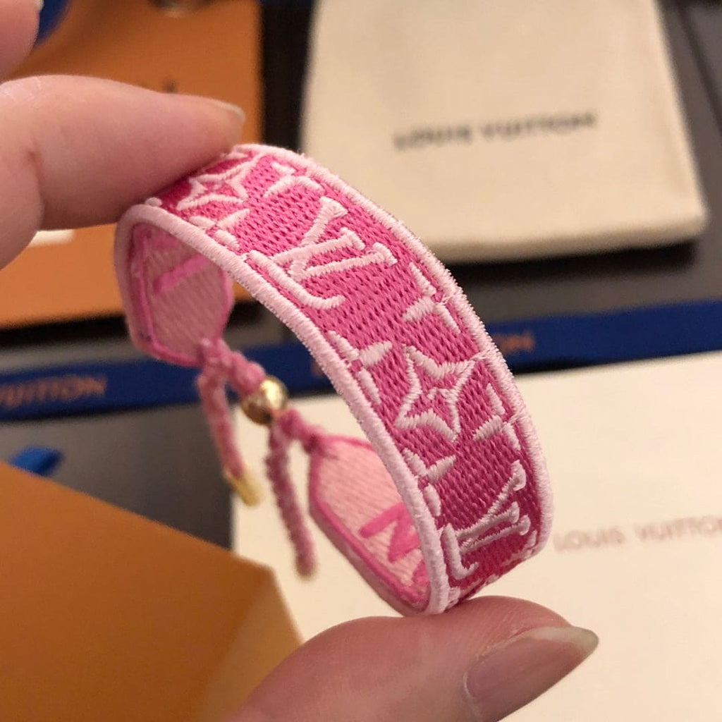 Louis Vuitton Buddy Pink 18K Gold Bracelet