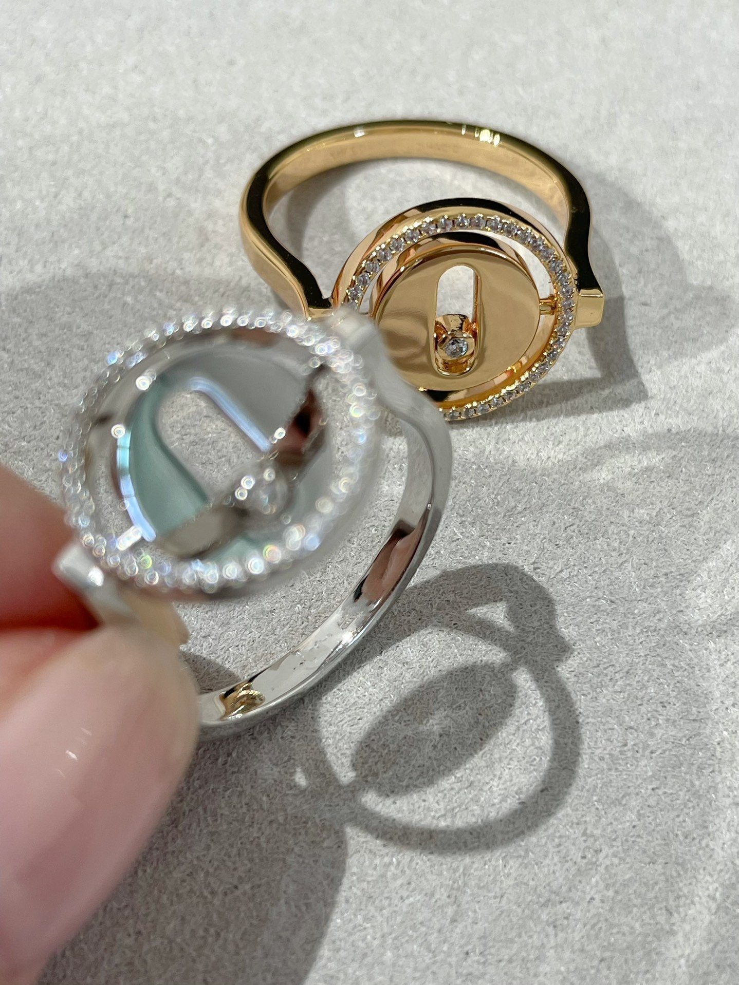 Messika Lucky Move Cubic Zirconia Ring