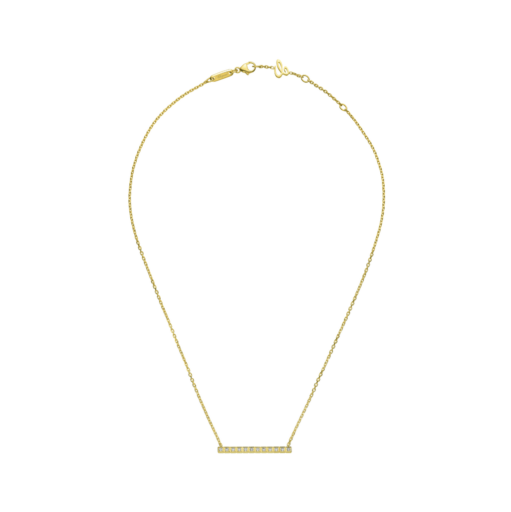 Chopard Ice Cube Full-Set Cubic Zirconia Necklace
