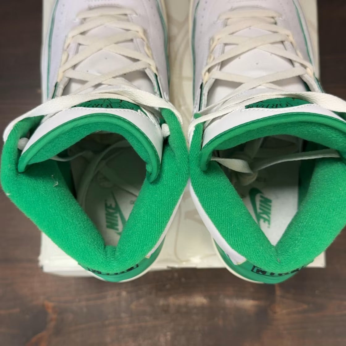 Used - Air Jordan 2 Retro Lucky Green - US M 9.5 - detail 3