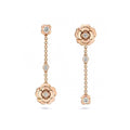 Chanel Camellia 18K Gold Earrings