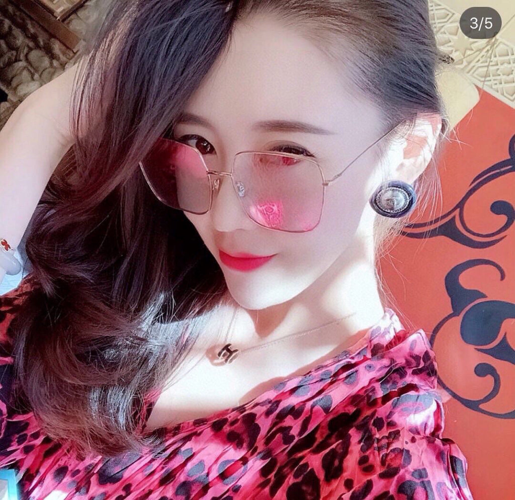 Hermes Mini Pop Black 18K Gold Necklace