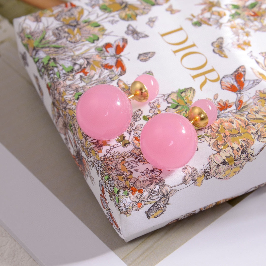 Dior Tribales Color 18K Gold Earrings